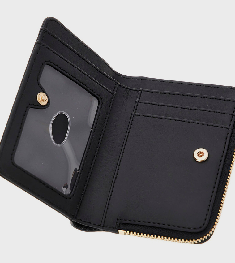 LAUREL II Logo Patterned Medium Wallet