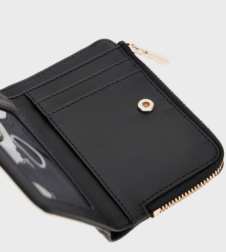 LAUREL II Logo Patterned Medium Wallet