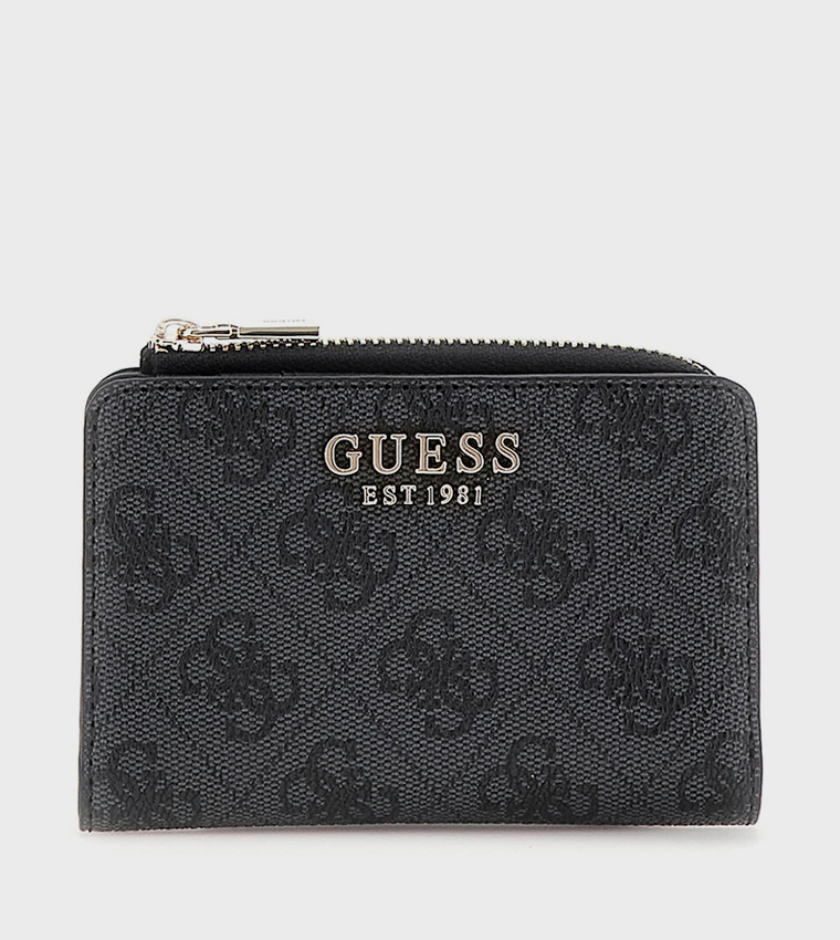 LAUREL II Logo Patterned Medium Wallet