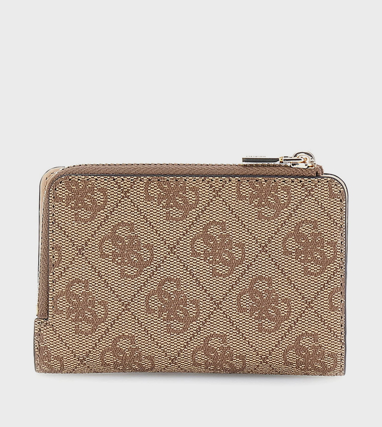 LAUREL II Logo Patterned Medium Wallet