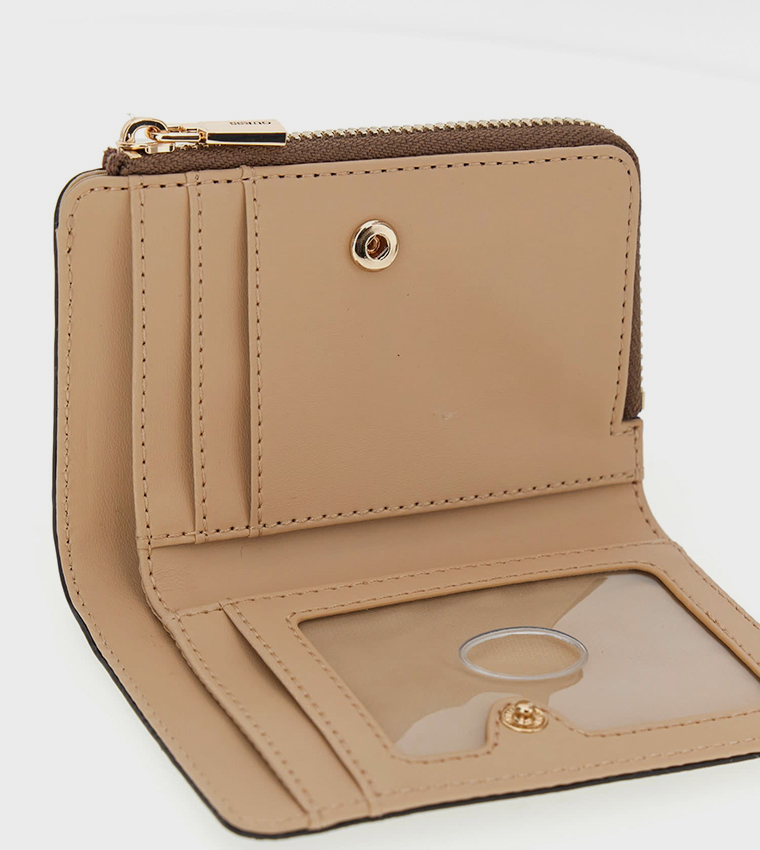 LAUREL II Logo Patterned Medium Wallet