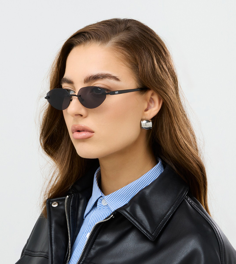 CLARENCE Rimless Sunglasses