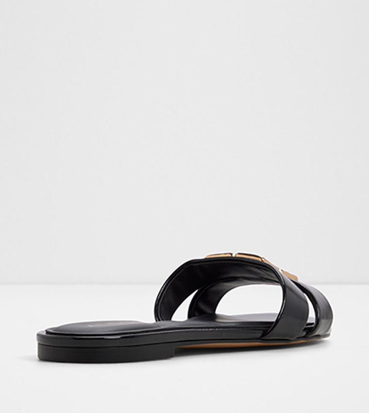 Aldo  Flat Sandals - Black Flat Sandals