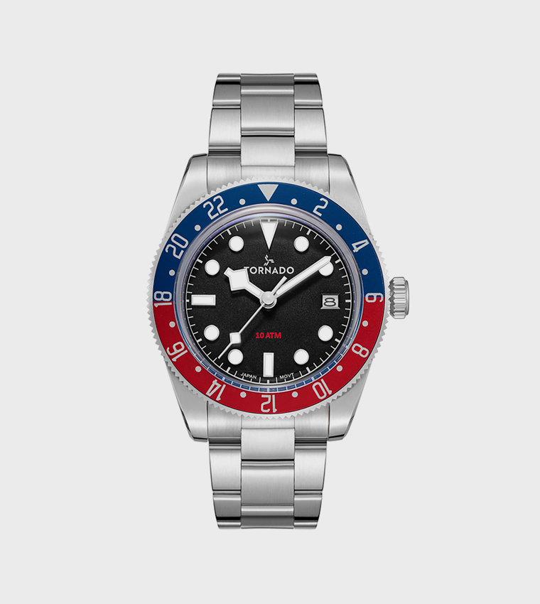 TORNADO LUMINA Black Dial Analog Watch