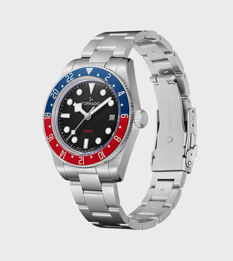 TORNADO LUMINA Black Dial Analog Watch