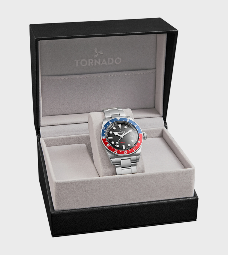 TORNADO LUMINA Black Dial Analog Watch