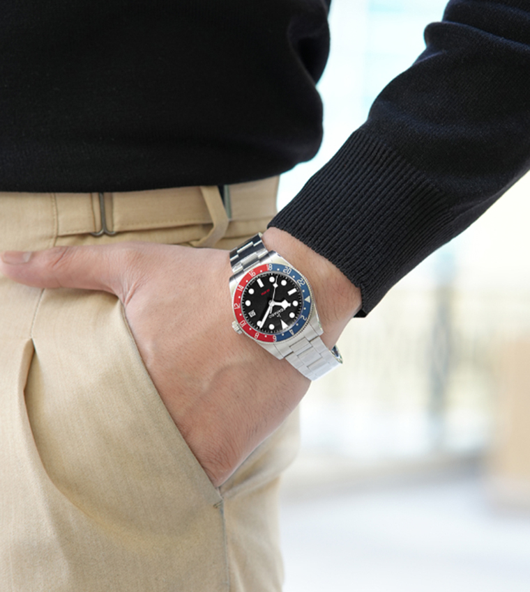 TORNADO LUMINA Black Dial Analog Watch