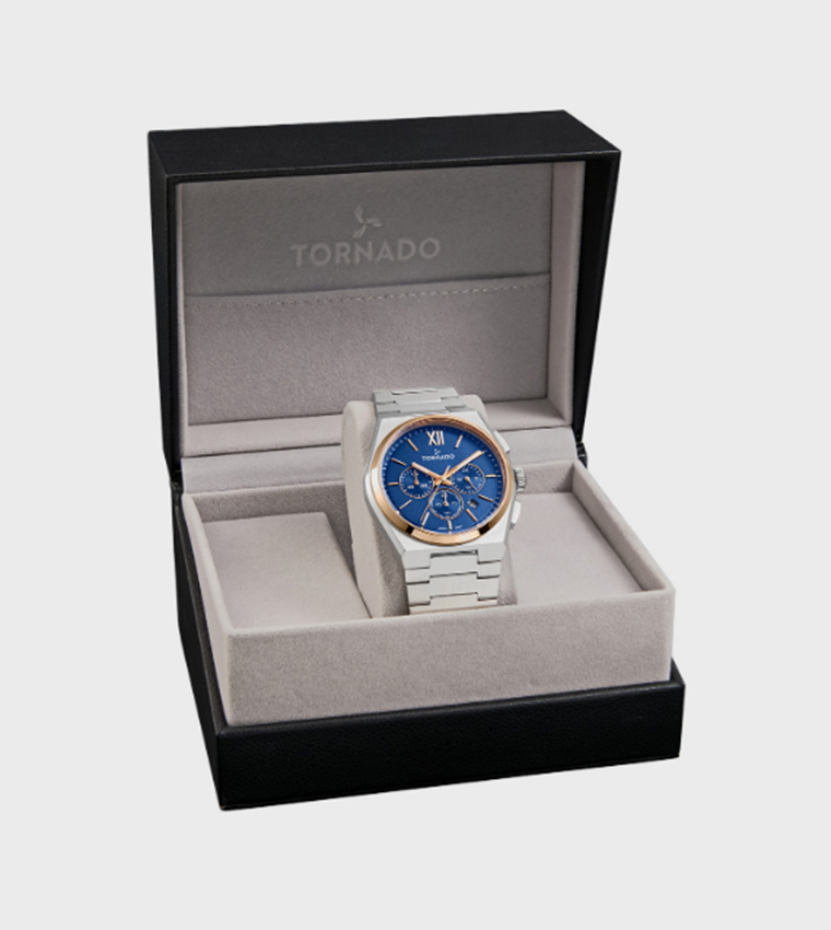Aurora Nova Blue Dial Chronograph Watch