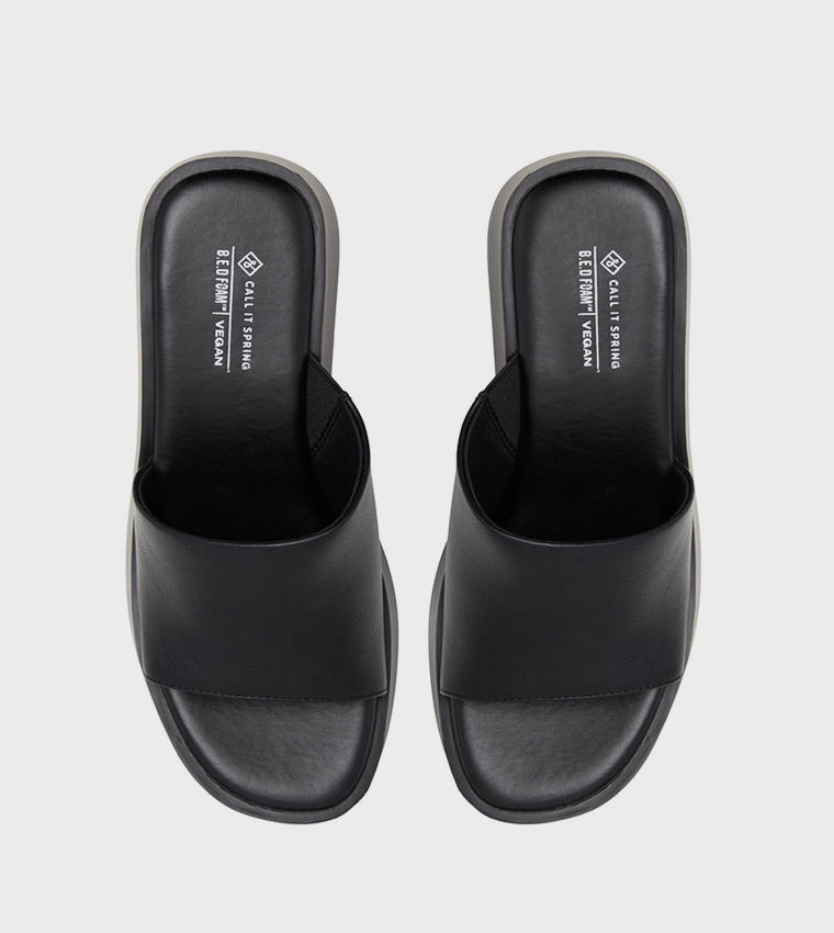 TABATHA Peep Toe Wedge Sandals
