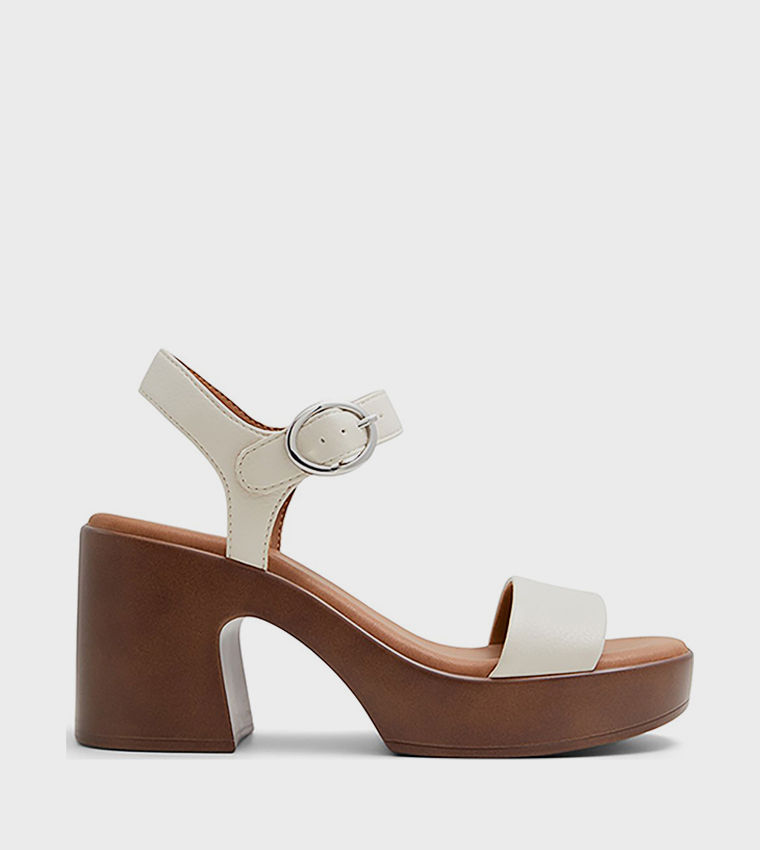 TALYA Ankle Strap Block Heel Sandals
