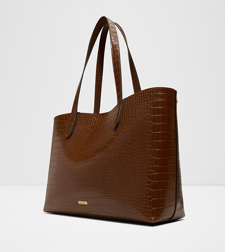 TAMMERA Textured Tote Bag