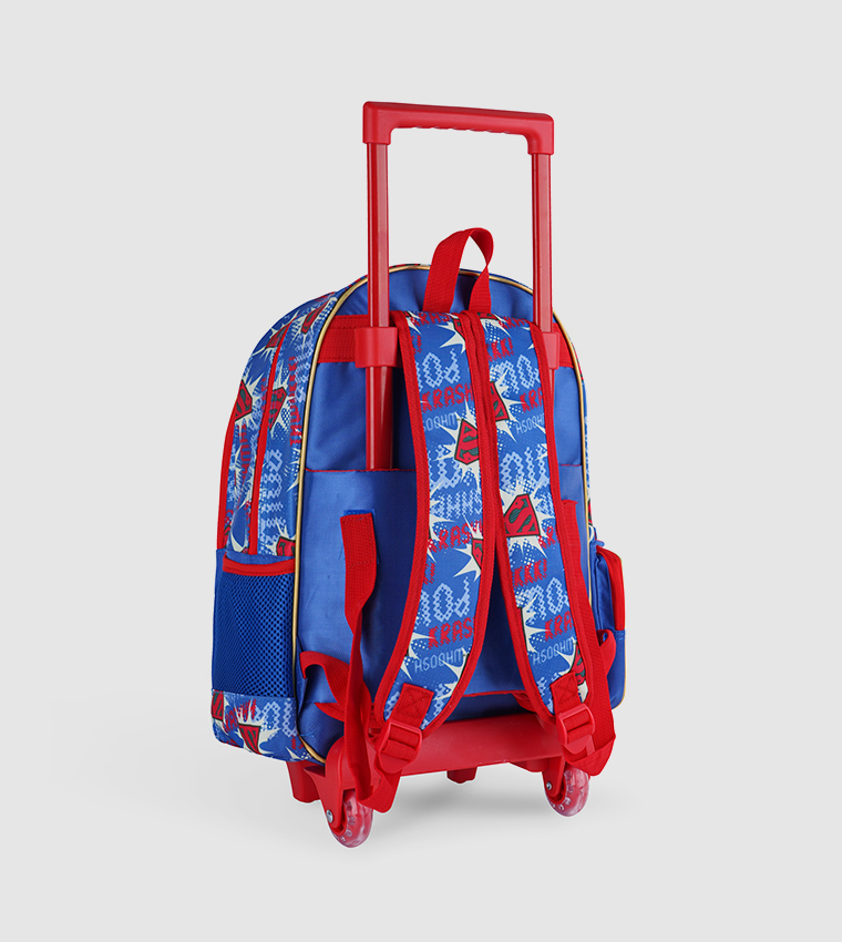 Warner Bros. Superman Man of Tomorrow 18" Trolley Backpack