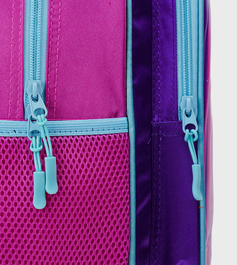 Printed 16" Trolley Backpack Set