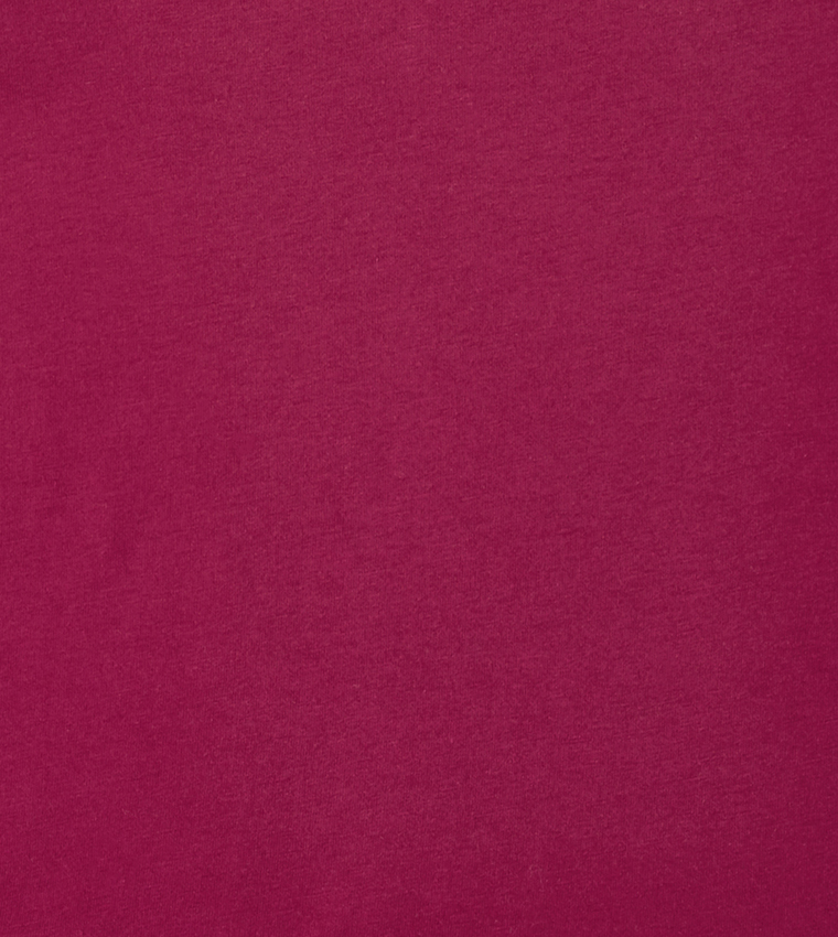 Long Sleeves Solid T-Shirt