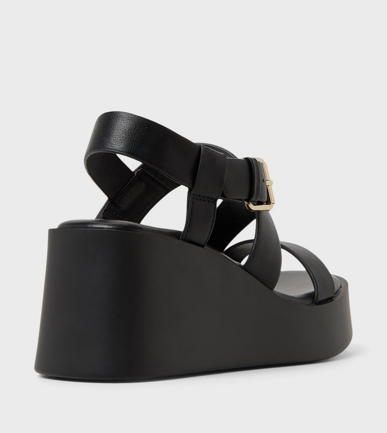 Call it Spring  Wedges - Black Wedges