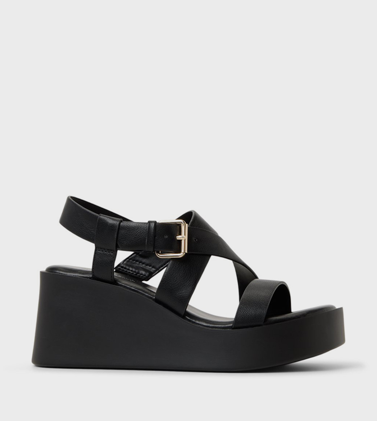 Call it Spring  Wedges - Black Wedges