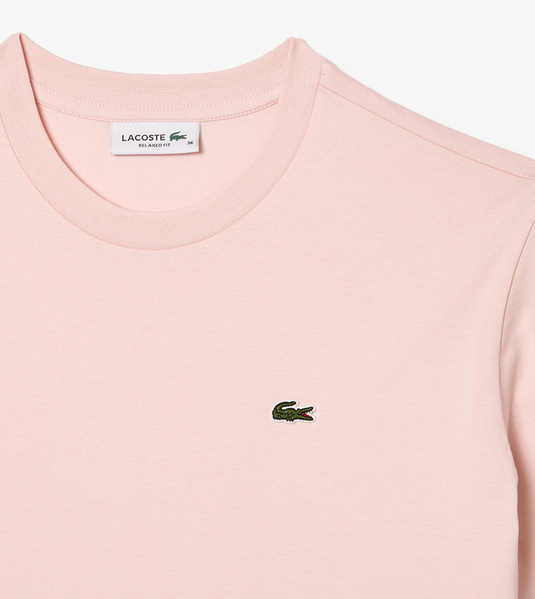 Logo Detail Crew Neck T-Shirt