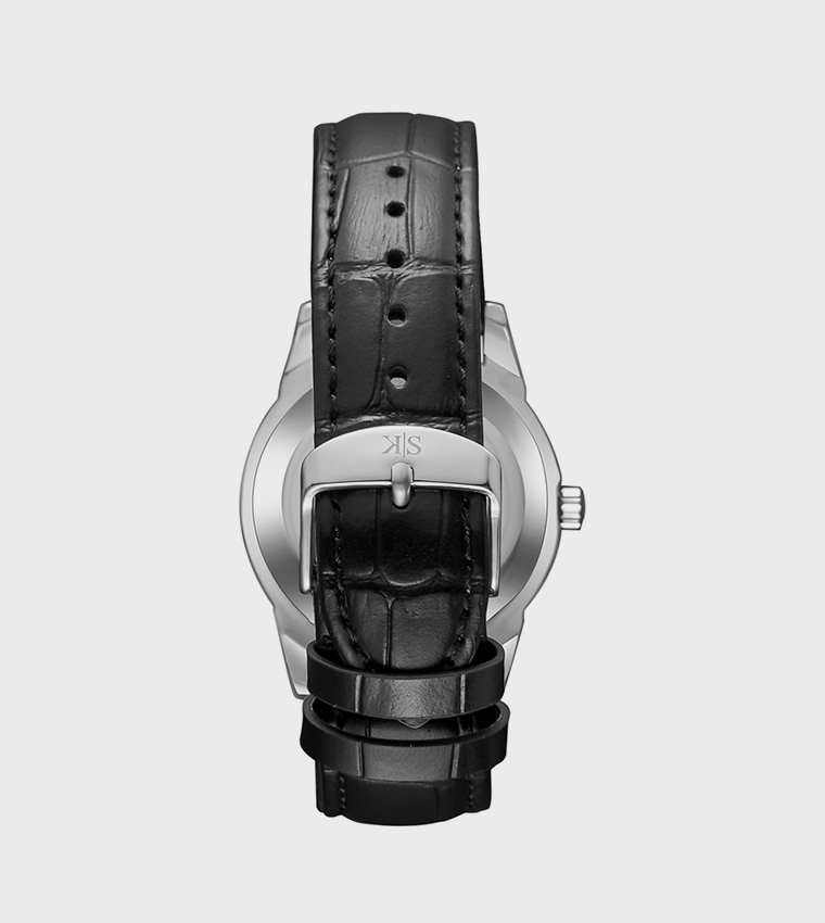 White Dial Analog Watch