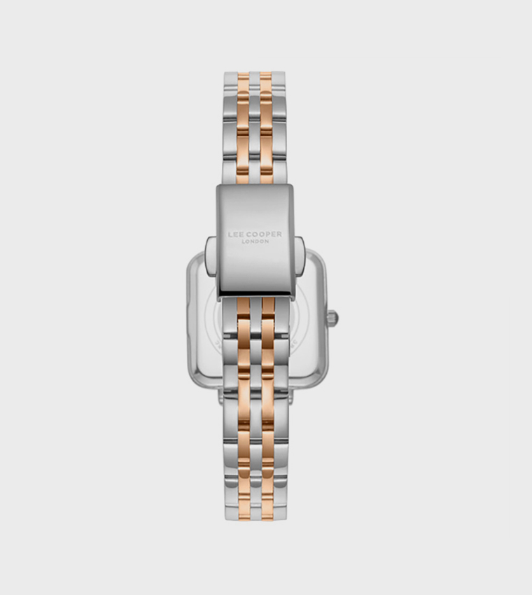 MOP Dial Metal Strap Analog Watch