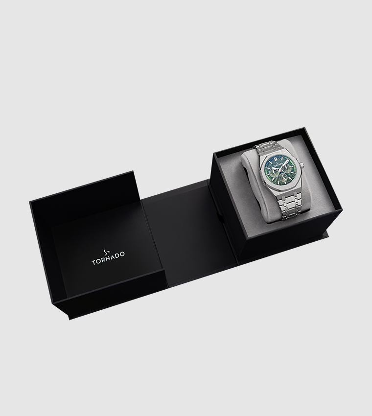 AURORA Multifunction Green Dial Watch
