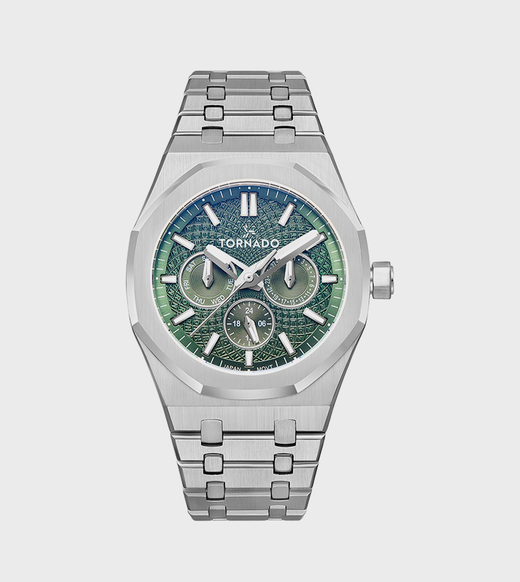 AURORA Multifunction Green Dial Watch