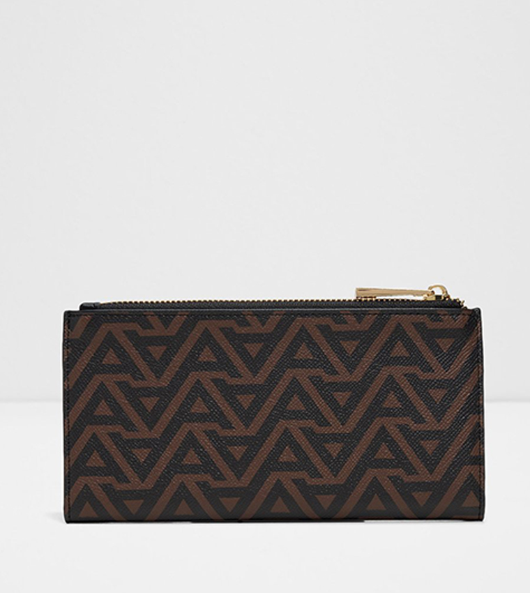 THEODOSIA Monogram Patterned Card Holder