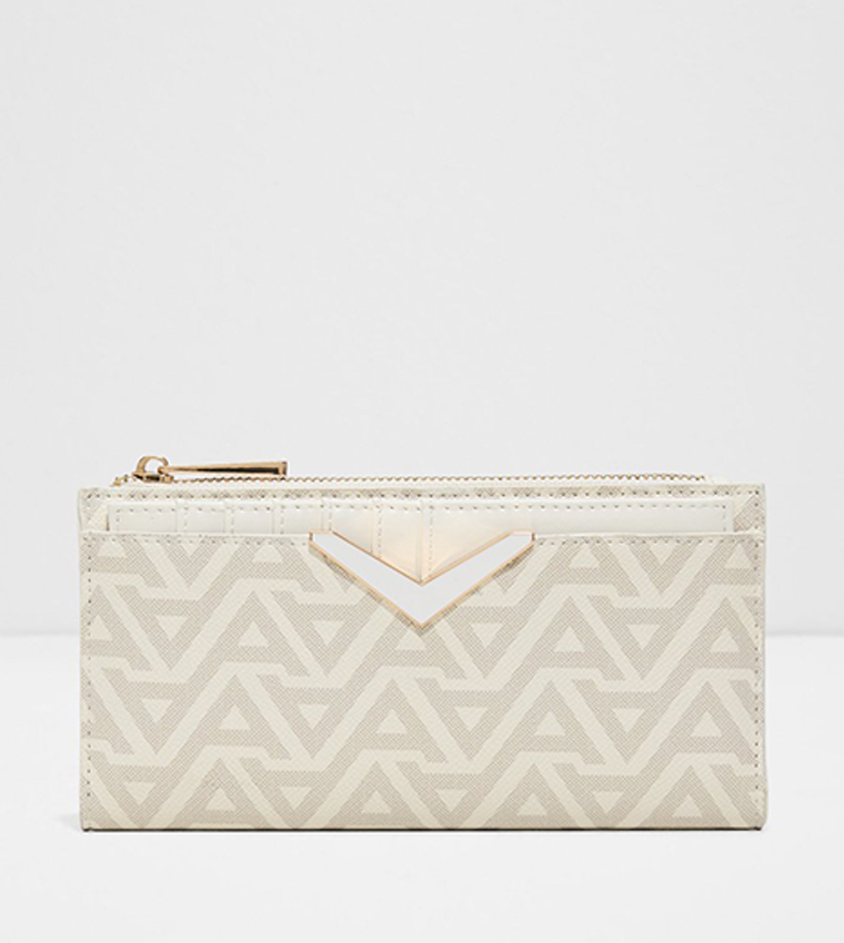 THEODOSIA Monogram Patterned Card Holder