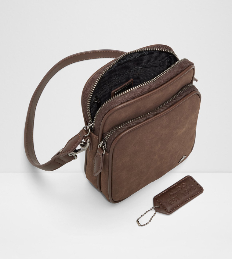 THOMPSO Textured Reporter Bag