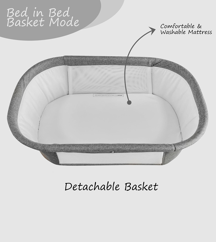 3 in 1 Baby Rocker Bassinet/ Infant Crib with Mosquito Net