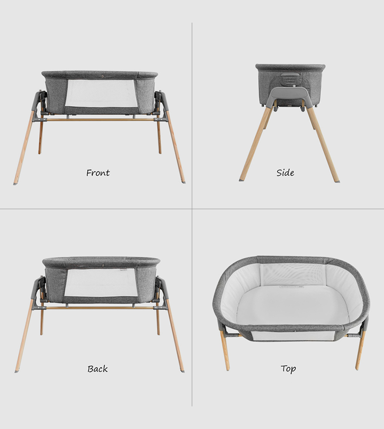 3 in 1 Baby Rocker Bassinet/ Infant Crib with Mosquito Net