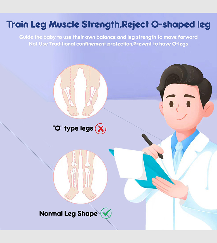 3-in-1 Baby Walker, Learning Table Mode and Game Panel Mode with Musical Keyboard - Grey