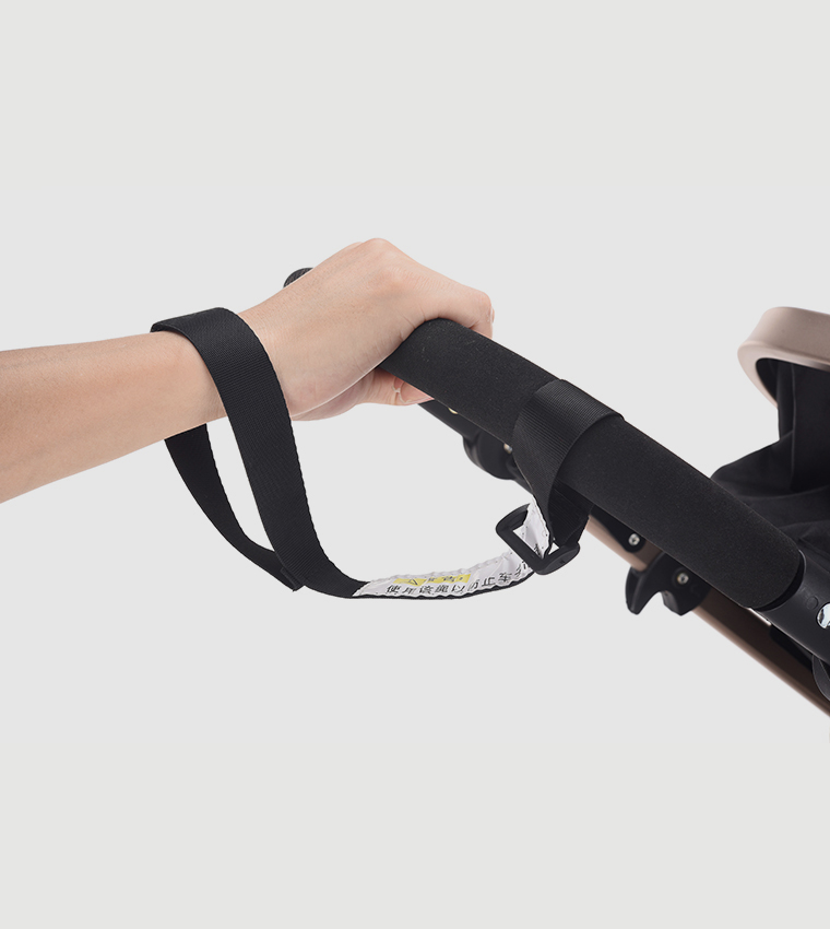 3 In 1 Pram Stroller - Black