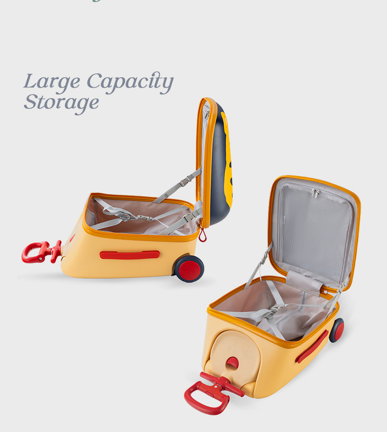 3-in-1 Ride-On Trolley Suitcase