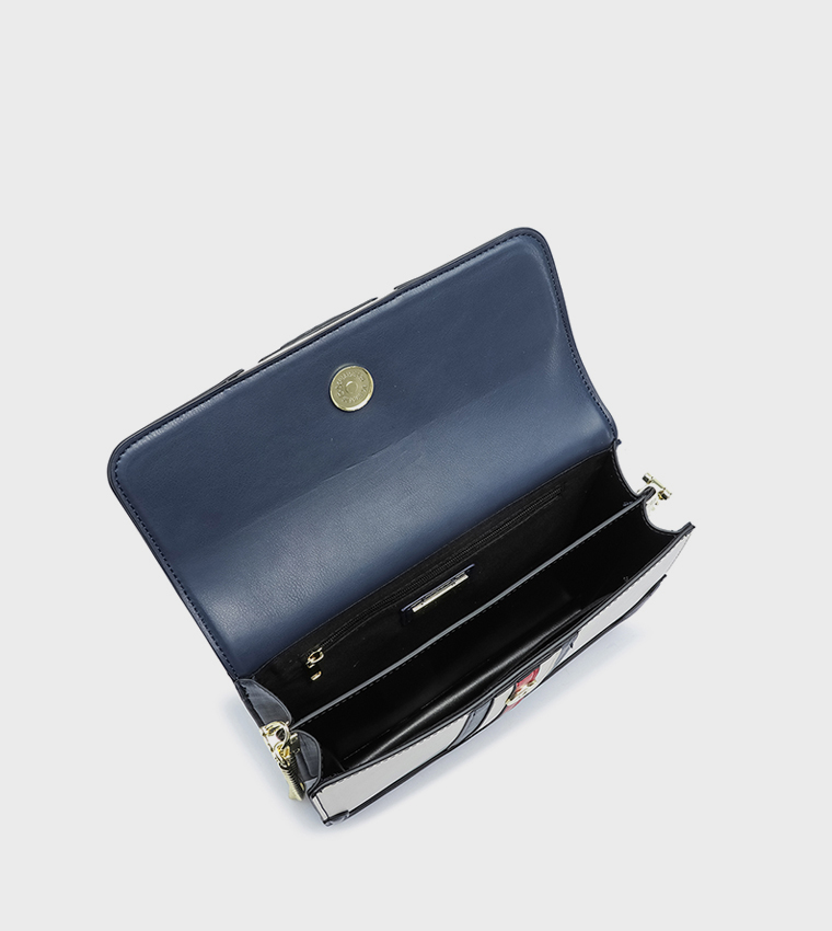 فيور  كروس  - كحلي Satchel Bags