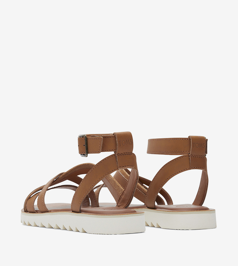 RORY Open Toe Flat Sandals