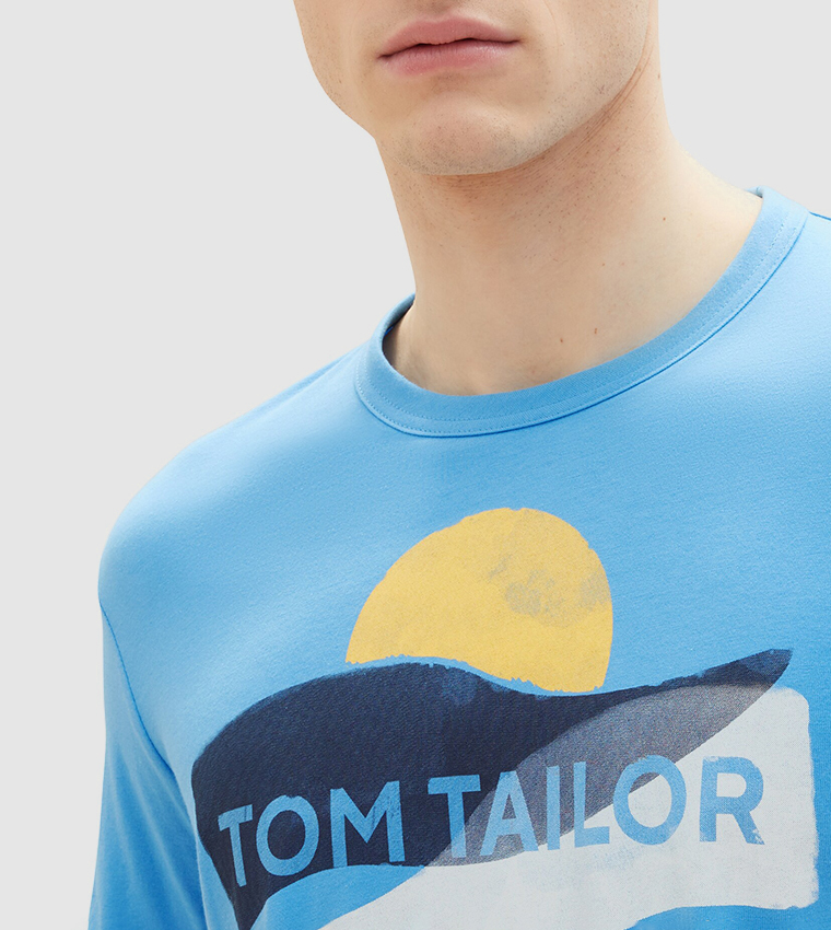 Logo Printed Crew Neck T-Shirt