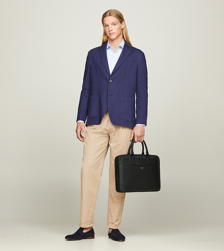 SAFFIANO Textured Laptop Bag