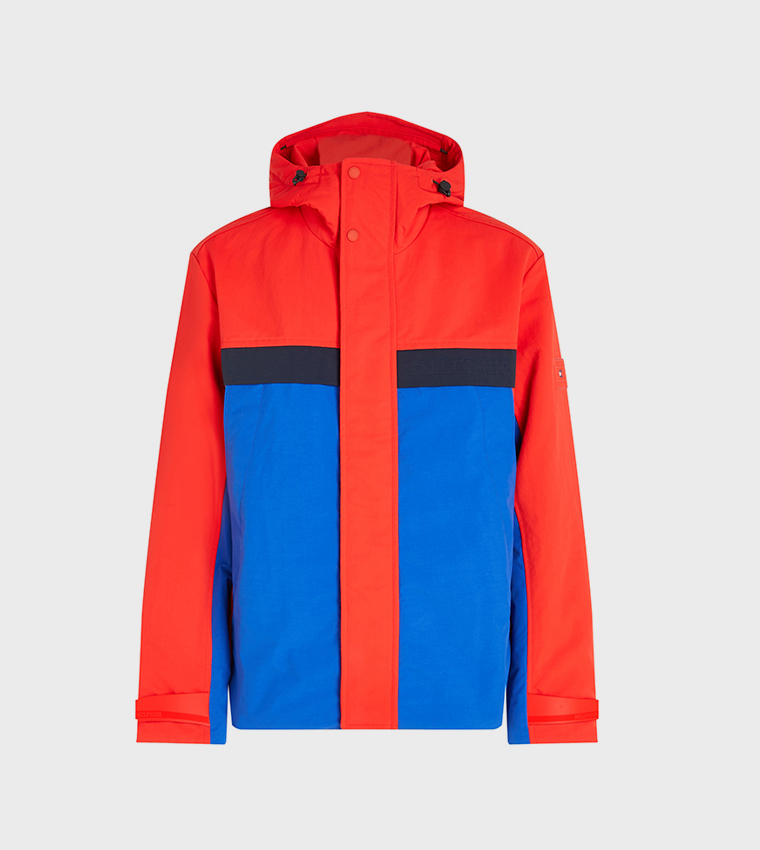 PORTLAND Color Block Hooded Jacket