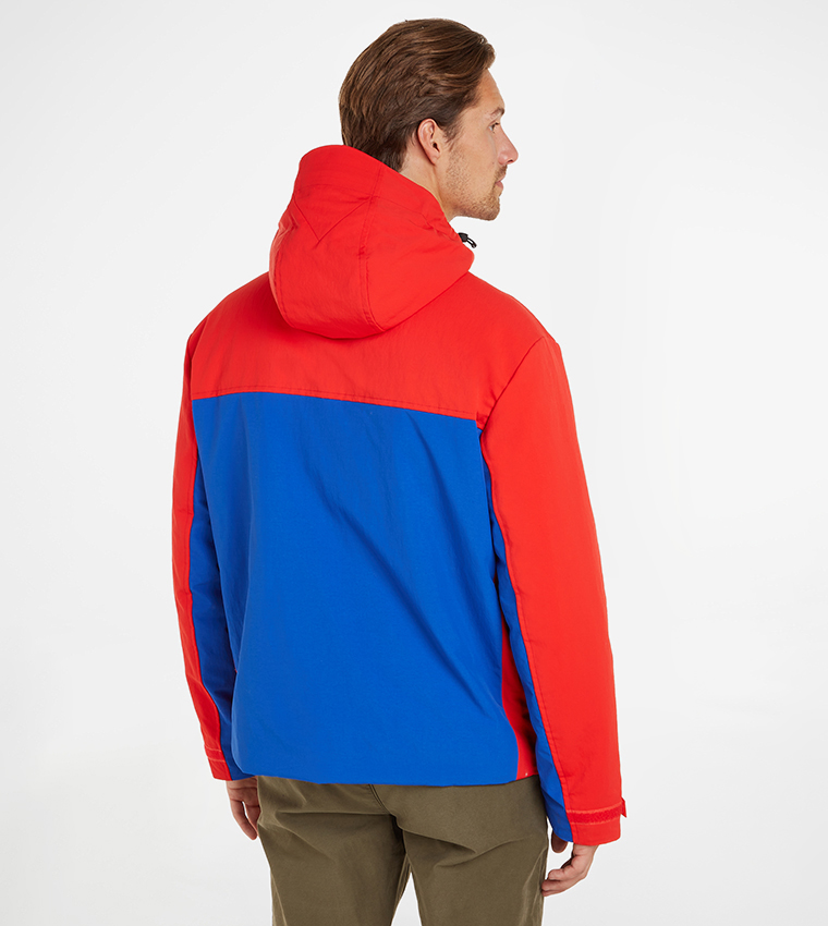 PORTLAND Color Block Hooded Jacket