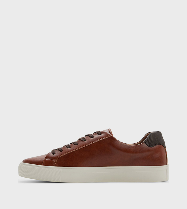 TRABUCO Solid Lace-Up Sneakers