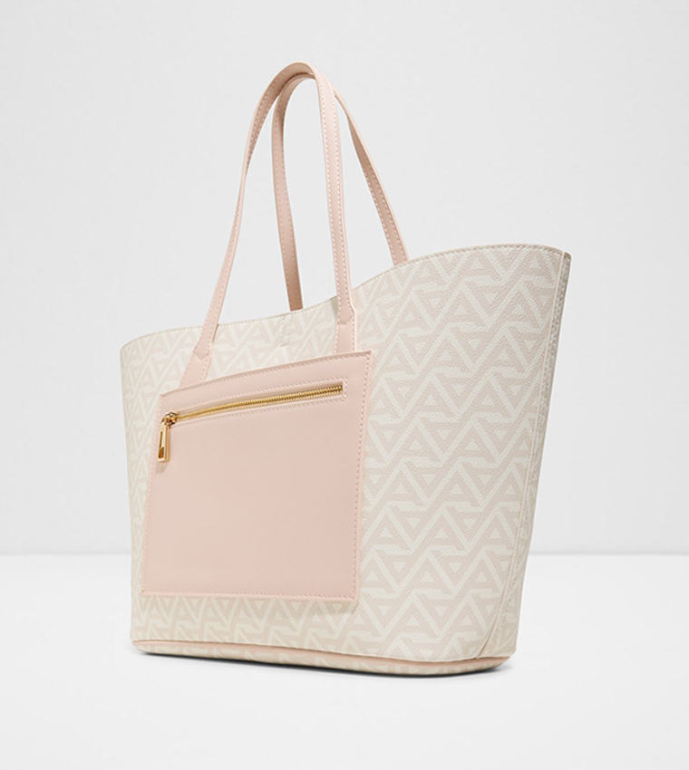 TRAVEL Monogram Patterned Tote Bag