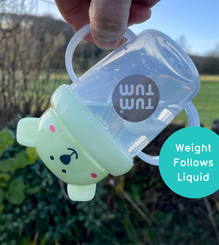 كوب تيبي أب مع شريط وزن بطبعة دب قطبي - سلسلة 3