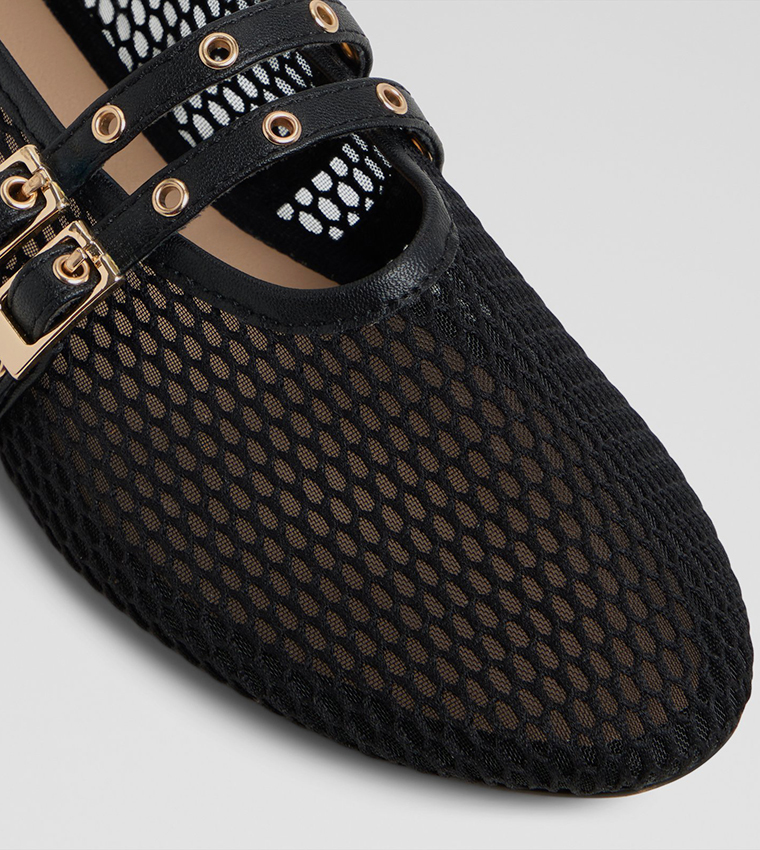 ULELIBAEN Mesh Mary Janes