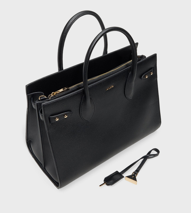 UNOLAAN Textured Satchel Bag