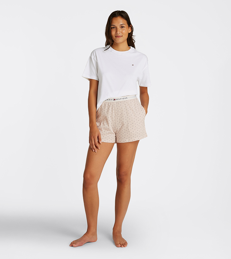 Printed Pyjama Shorts Set