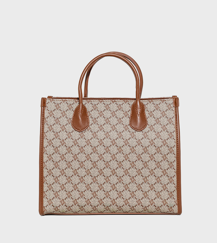 VALENTINA Monogram Tote Bag
