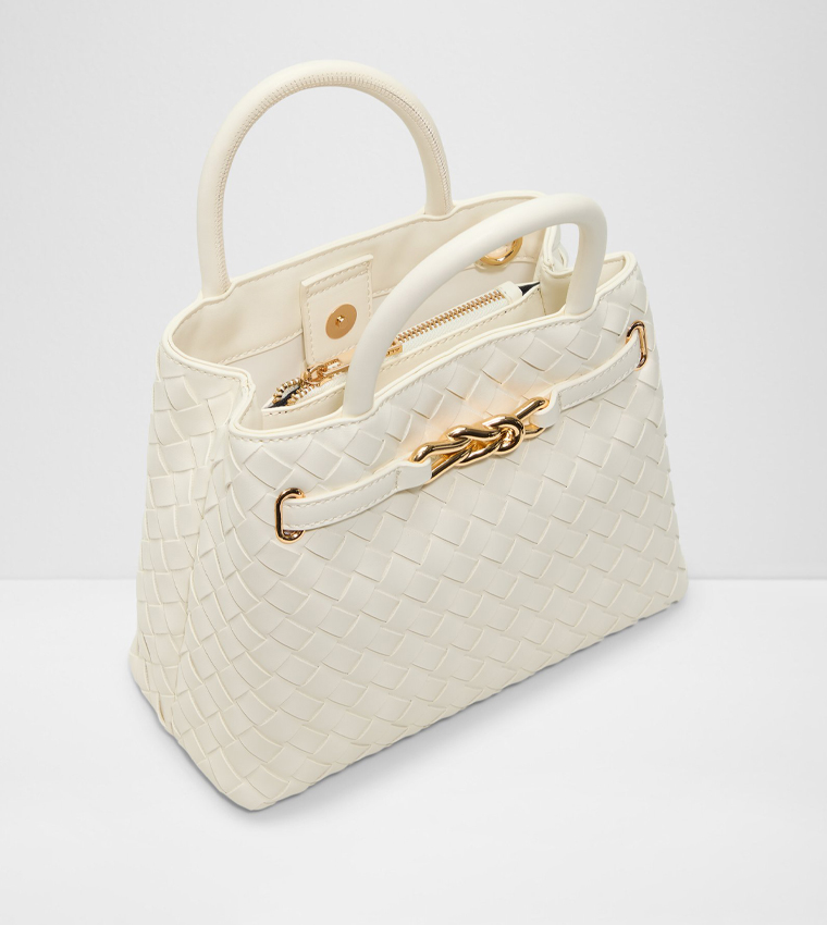 VALMIRA Braided Satchel Bag