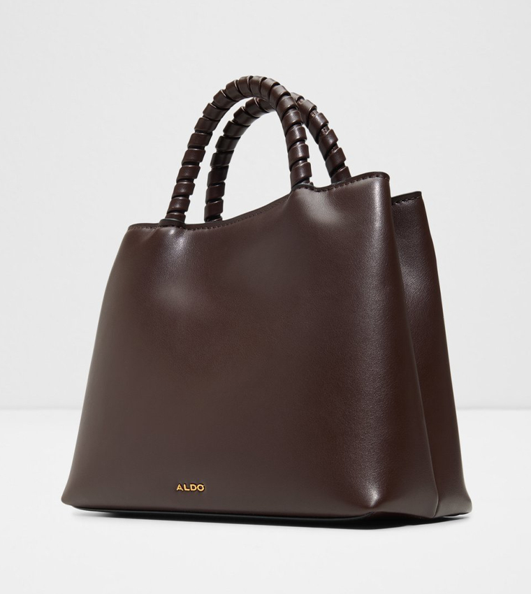 VALMIRA Textured Satchel Bag