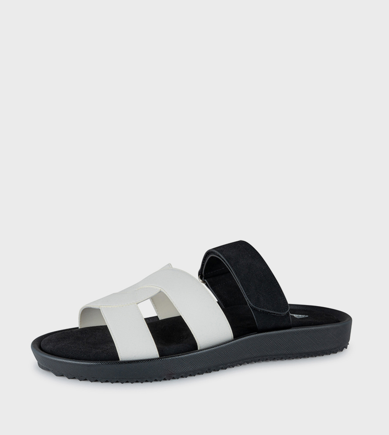 Color Block Comfort Sandals