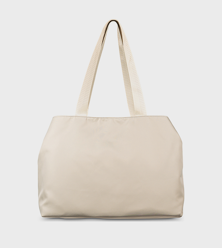 VINCCI  Tote Bags - Taupe Tote Bags